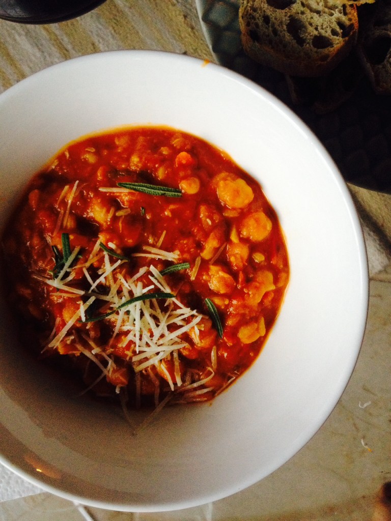 Chickpea &amp; Tomato Soup